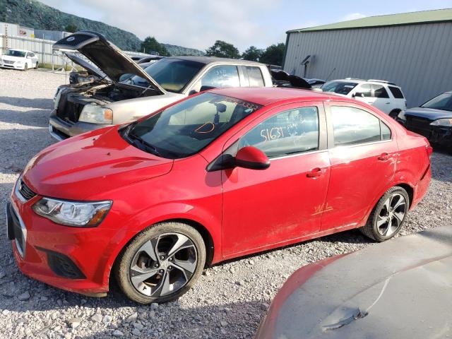 1G1JF5SB9K4123394 - 2019 CHEVROLET SONIC PREM RED photo 9