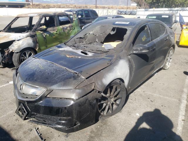 19UUB3F53GA002587 - 2016 ACURA TLX TECH BLACK photo 2