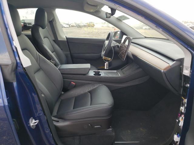 7SAYGDEE5NF386016 - 2022 TESLA MODEL Y أزرق صورة 5