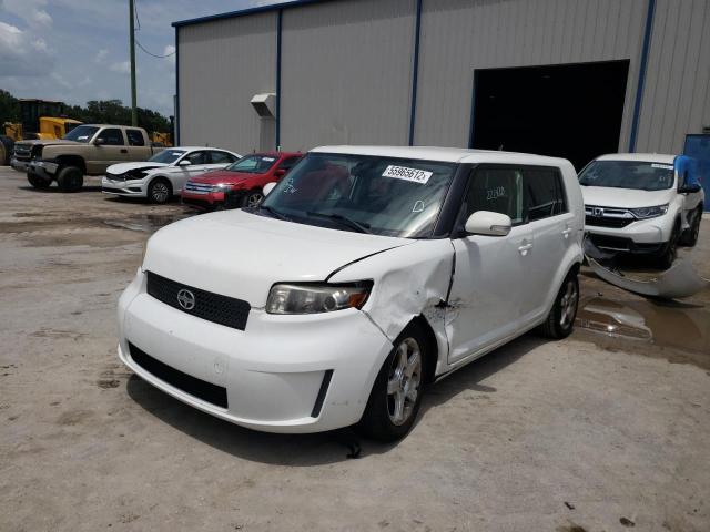 JTLKE50E681001389 - 2008 TOYOTA SCION TC Blanc photo 2