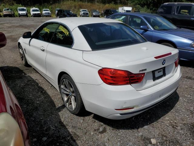 WBA3T1C51FP820196 - 2015 BMW 428 XI SUL WHITE photo 3