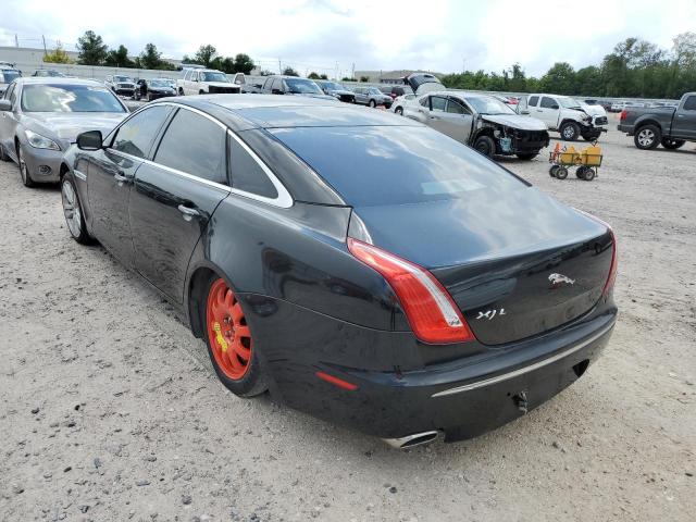 SAJWA2GBXBLV14645 - 2011 JAGUAR XJL BLACK photo 3