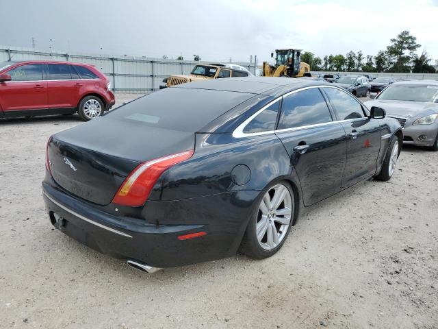 SAJWA2GBXBLV14645 - 2011 JAGUAR XJL BLACK photo 4