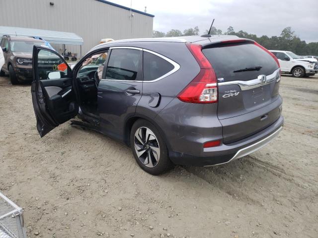 5J6RM4H95GL102578 - 2016 HONDA CR-V TOURI GRAY photo 3