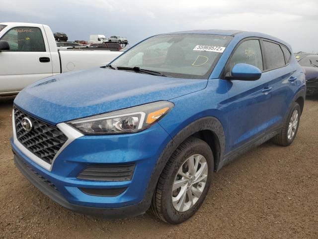 KM8J2CA46KU861451 - 2019 HYUNDAI TUCSON SE BLUE photo 2