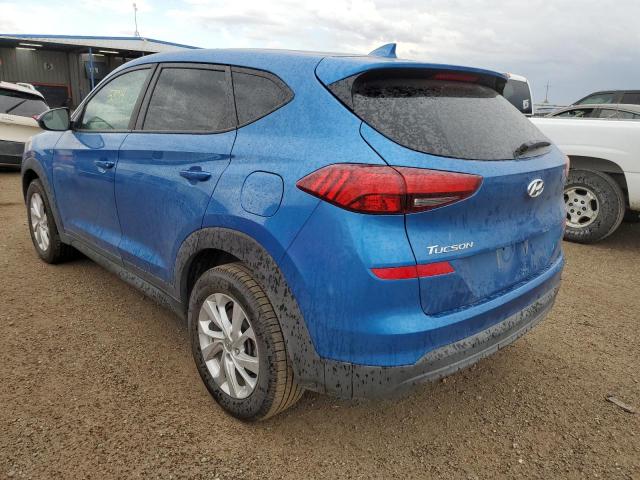 KM8J2CA46KU861451 - 2019 HYUNDAI TUCSON SE BLUE photo 3