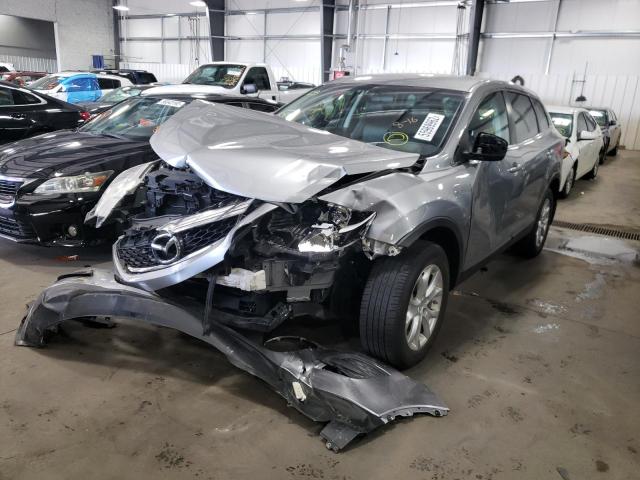 JM3TB2CA4C0343333 - 2012 MAZDA CX-9 GRAY photo 2