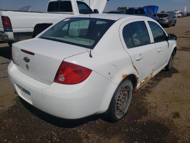 1G1AR55H397284453 - 2009 CHEVROLET COBALT WHITE photo 4