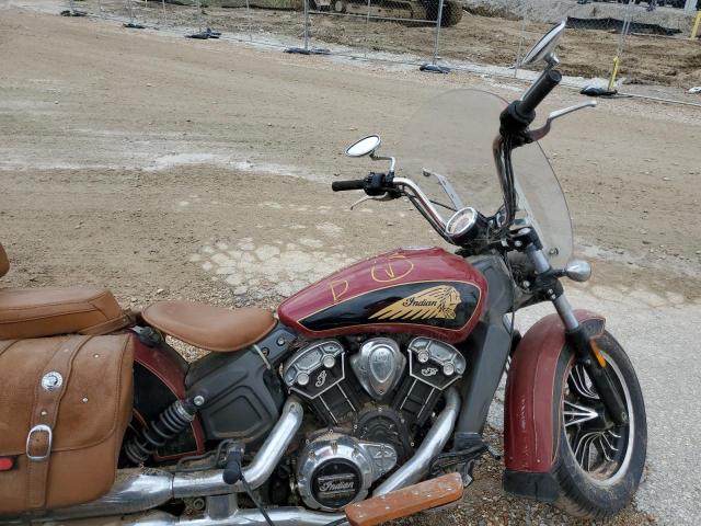 56KMSA000H3120886 - 2017 INDIAN MOTORCYCLE CO. SCOUT ABS RED photo 5