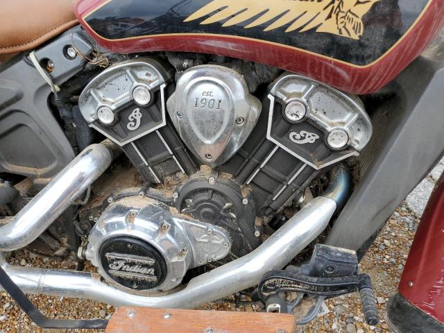 56KMSA000H3120886 - 2017 INDIAN MOTORCYCLE CO. SCOUT ABS RED photo 7