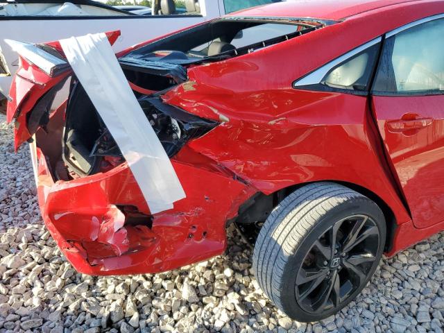 2HGFC2F83KH536029 - 2019 HONDA CIVIC SPOR RED photo 9