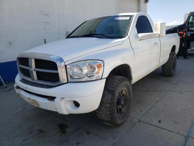3D7KS26A77G826564 - 2007 DODGE RAM 2500 S WHITE photo 2