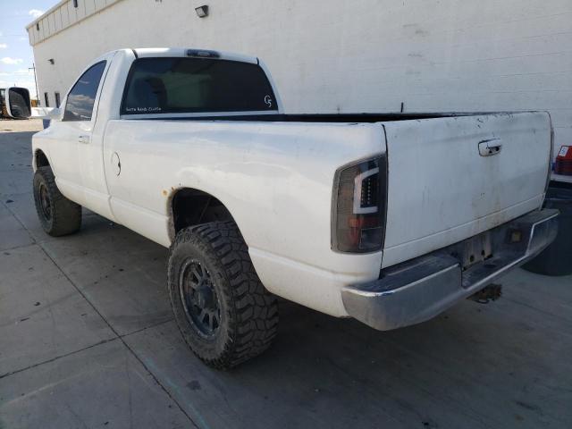 3D7KS26A77G826564 - 2007 DODGE RAM 2500 S WHITE photo 3
