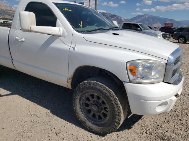 3D7KS26A77G826564 - 2007 DODGE RAM 2500 S WHITE photo 9
