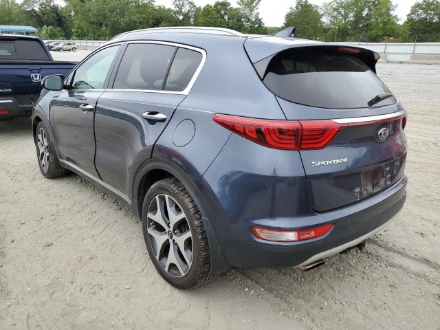 KNDPR3A62H7149389 - 2017 KIA SPORTAGE S BLUE photo 3