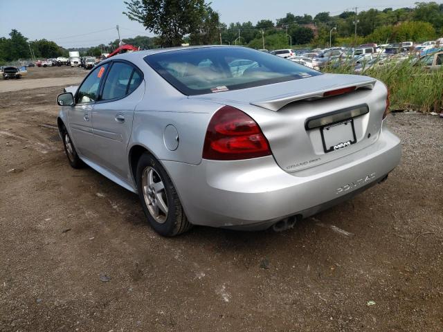 2G2WP522641101401 - 2004 PONTIAC GRAND PRIX Արծաթագույն լուսանկար 3