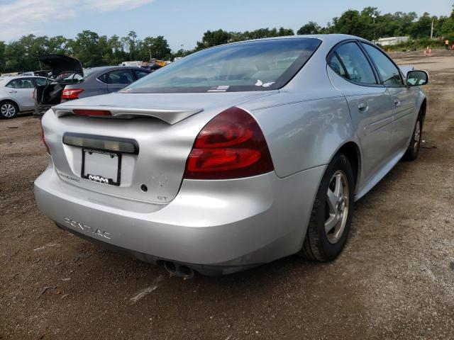 2G2WP522641101401 - 2004 PONTIAC GRAND PRIX Արծաթագույն լուսանկար 4