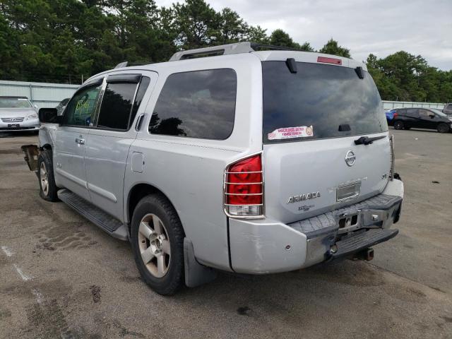 5N1BA08A97N713703 - 2007 NISSAN ARMADA SE SILVER photo 3