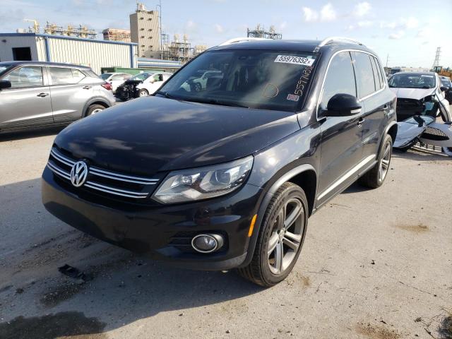 WVGTV7AX9HW506840 - 2017 VOLKSWAGEN TIGUAN SPO შავი ფოტო 2