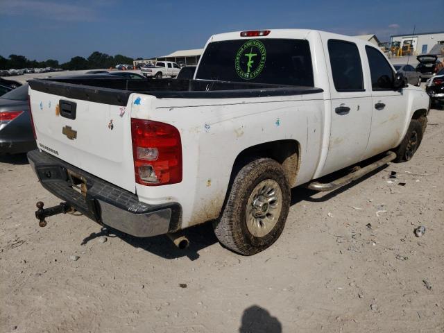 3GCPKPEA5BG155242 - 2011 CHEVROLET SILVERADO WHITE photo 4