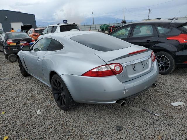 SAJDA43B075B06632 - 2007 JAGUAR XK SILVER photo 3