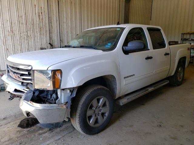 3GTP2VE73CG142421 - 2012 GMC SIERRA BLACK photo 2