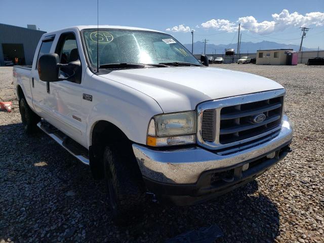 1FTNW21P83ED64296 - 2003 FORD F250 SUPER WHITE photo 1