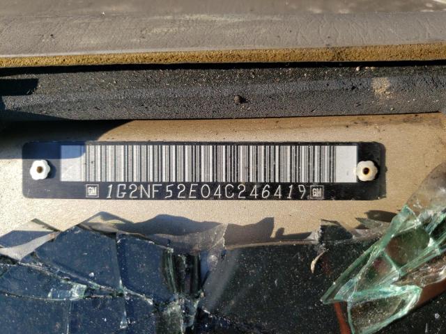 1G2NF52E04C246419 - 2004 PONTIAC GRAND AM S GOLD photo 10