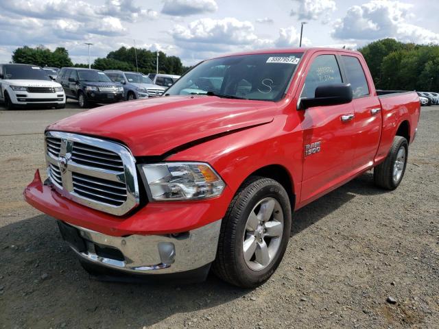 1C6RR7GG3ES119530 - 2014 RAM 1500 SLT RED photo 2