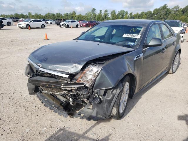 1G6DF5E5XC0117268 - 2012 CADILLAC CTS LUXURY CHARCOAL photo 2