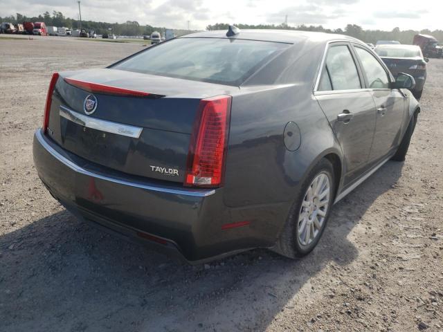 1G6DF5E5XC0117268 - 2012 CADILLAC CTS LUXURY CHARCOAL photo 4