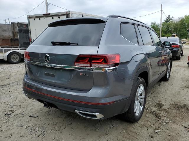 1V2KR2CA3MC563450 - 2021 VOLKSWAGEN ATLAS SE GRAY photo 4