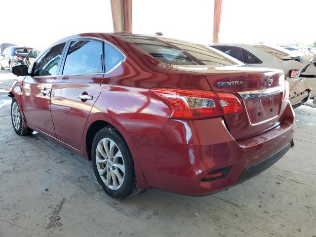 3N1AB7AP5KY203254 - 2019 NISSAN SENTRA S RED photo 3