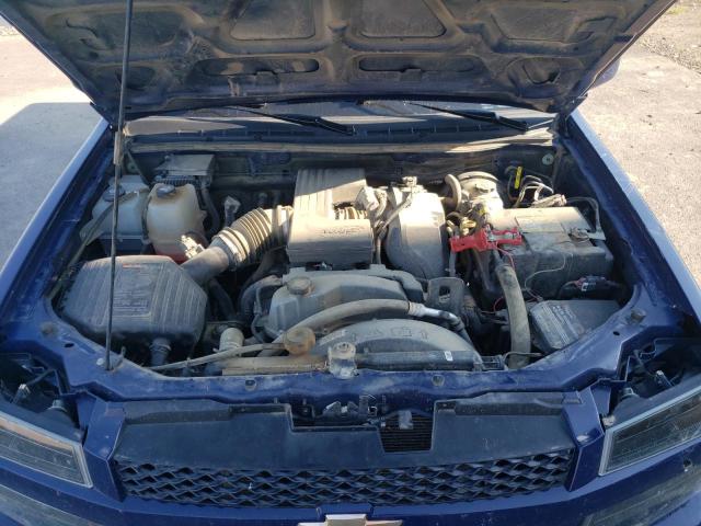 1GCHTCFE6B8136359 - 2011 CHEVROLET COLORADO L BLUE photo 7