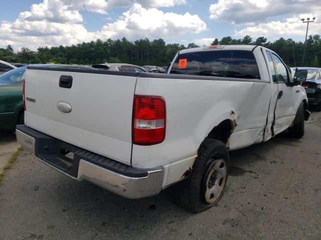 1FTRF12216NA33434 - 2006 FORD F150 WHITE photo 4