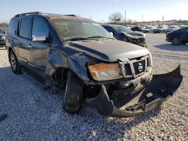 5N1BA08D48N611592 - 2008 NISSAN ARMADA SE CHARCOAL photo 1