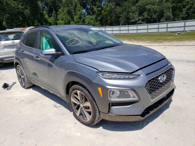 KM8K33A51JU078157 - 2018 HYUNDAI KONA LIMIT BLUE photo 1