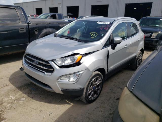 MAJ6S3KL0LC334907 - 2020 FORD ECOSPORT T SILVER photo 2