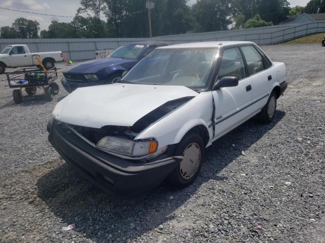 1Y1SK5467LZ169622 - 1990 GEO PRIZM BASE WHITE photo 2