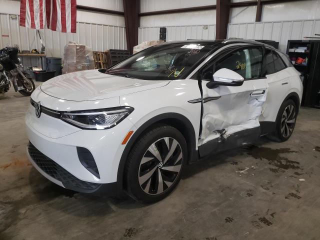 WVGKMPE22MP045966 - 2021 VOLKSWAGEN ID.4 PRO S თეთრი ფოტო 2