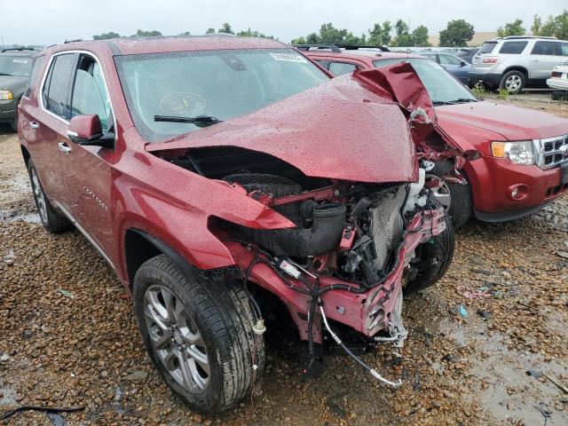 1GNEVJKW6JJ280945 - 2018 CHEVROLET TRAVERSE P MAROON photo 1