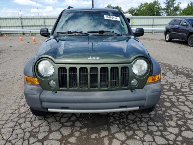 1J4GL48K07W703103 - 2007 JEEP LIBERTY GREEN photo 9