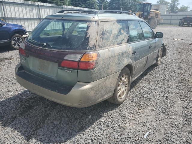 4S3BH675547628249 - 2004 SUBARU LEGACY OUT GREEN photo 4