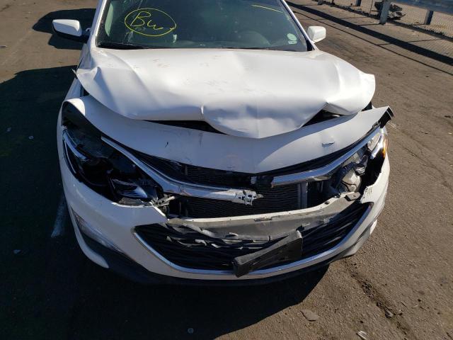 1G1ZG5ST4LF082994 - 2020 CHEVROLET MALIBU RS WHITE photo 9