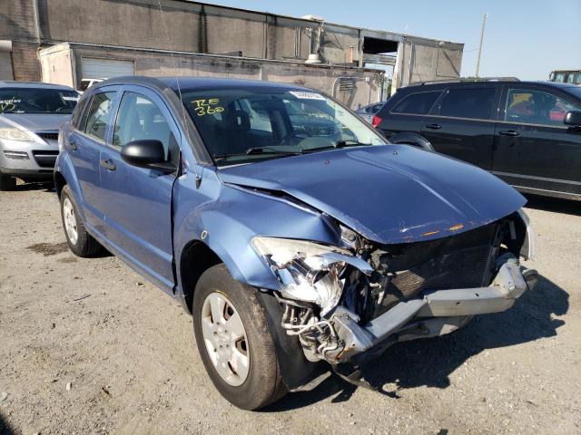 1B3HB28C37D187777 - 2007 DODGE CALIBER BLUE photo 1