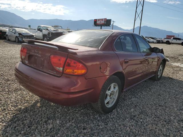 1G3NL52F13C182449 - 2003 OLDSMOBILE ALERO GL MAROON photo 4