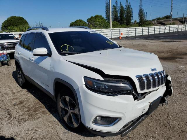 1C4PJMDX3KD435388 - 2019 JEEP CHEROKEE L WHITE photo 1