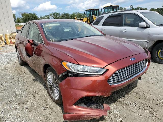 3FA6P0K95ER178811 - 2014 FORD FUSION TIT SILVER photo 1