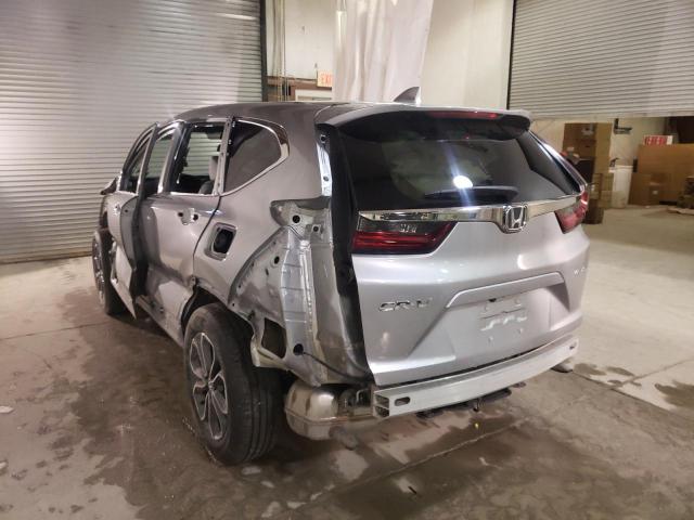 2HKRW2H84MH662636 - 2021 HONDA CR-V EXL SILVER photo 3