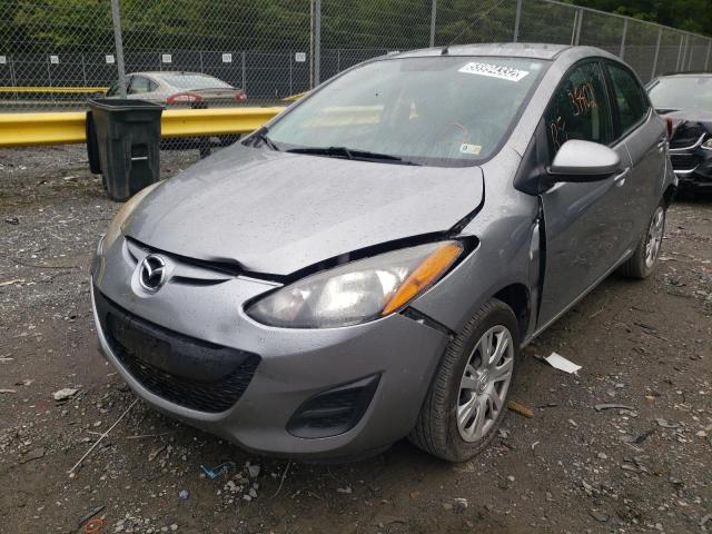 JM1DE1KZ6E0183061 - 2014 MAZDA MAZDA2 SPO 银色 照片 2